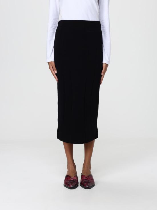 25FW 알마니 스커트 XW001302AF10352 UC001 Black