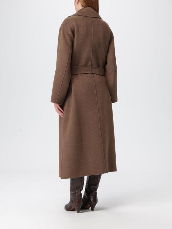25FW 에스막스마라 쿠오레 코트 2529016093600 078 Brown - 'S MAX MARA