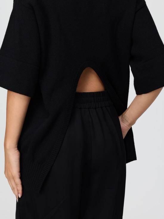 25FW 씨바이클로에 스웨터 CHS19AMP035100 900 Black - SEE BY CHLOE'