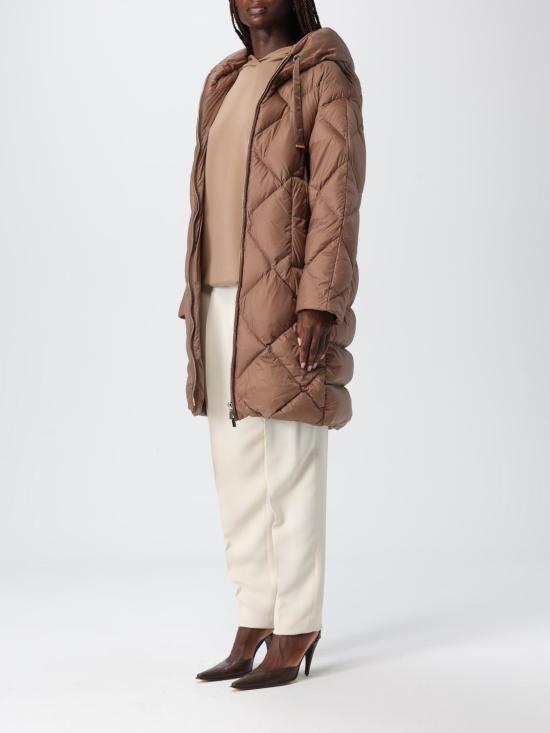 25FW 막스마라 더 큐브 TREFE 트레페 발수 패딩 자켓 2529496045600 085 Brown - MAXMARA THE CUBE