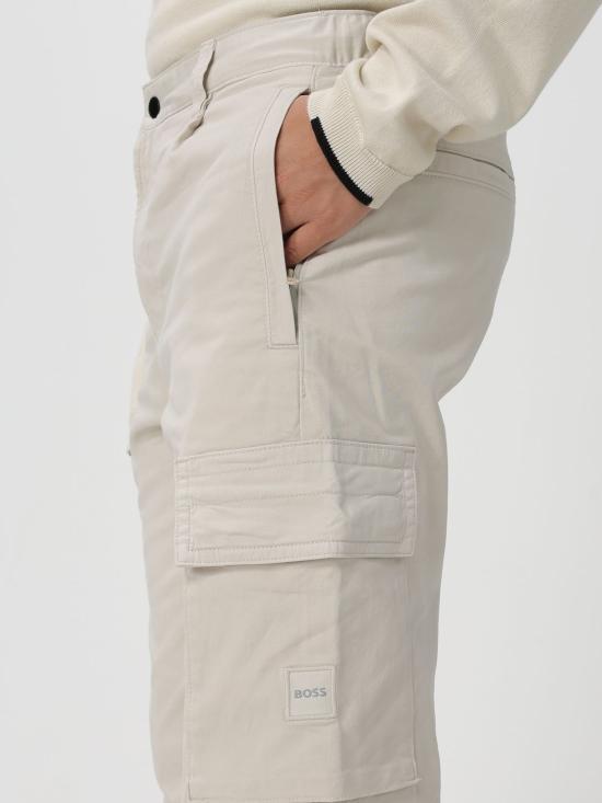 25FW 보스 스트레이트 팬츠 50544866 271 Beige - BOSS