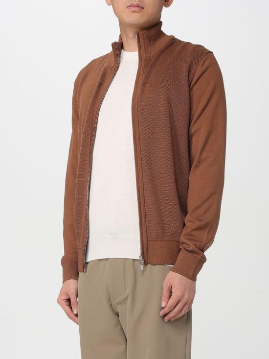 25FW 보스 스웨터 50543153 217 Brown - BOSS