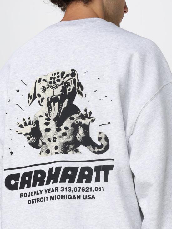 25FW 칼하트 WIP 위프토피아 스웨트셔츠 I035644 482XX Grey - CARHARTT WIP