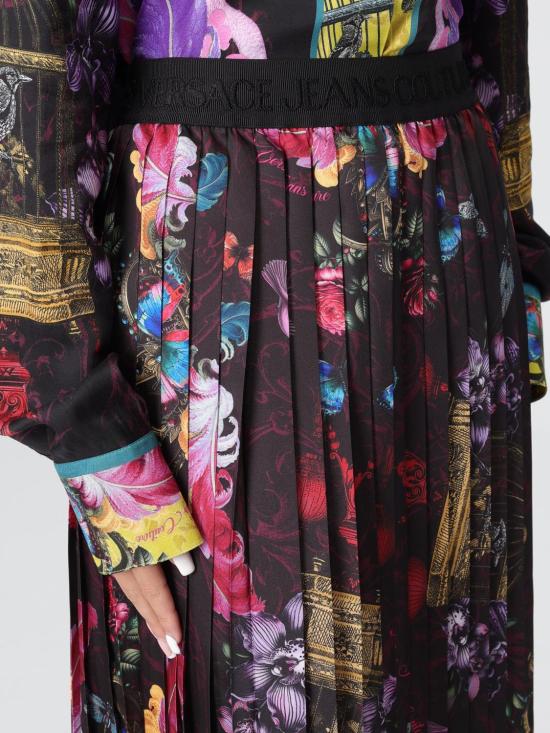 25FW 베르사체 스커트 79HAE8P5NS721 U39 Multicolor - VERSACE