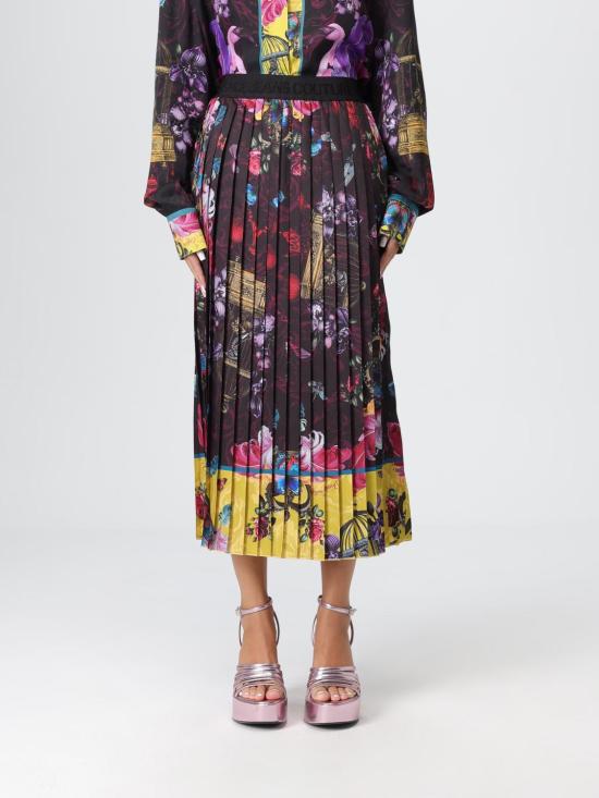 25FW 베르사체 스커트 79HAE8P5NS721 U39 Multicolor