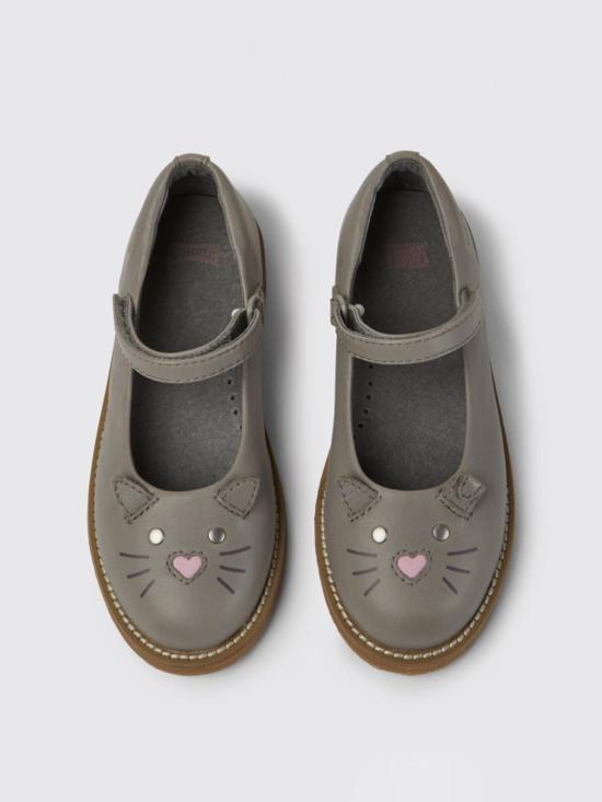 25FW [키즈] 캠퍼 슈즈 K800459 002 TWINS 0 Grey - CAMPER