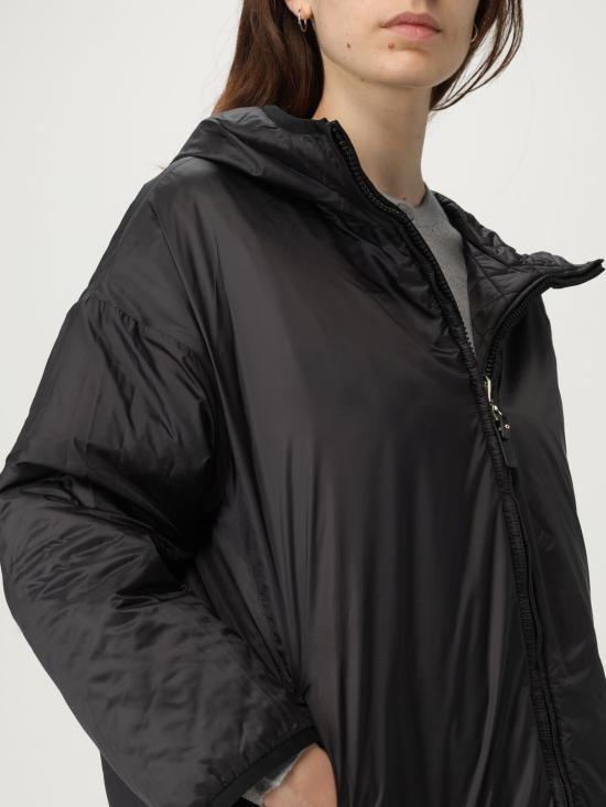 25FW 막스마라 더 큐브 LEO 레오 발수 캔버스 리버시블 패디드 자켓 2529486074600 009 Black - MAXMARA THE CUBE