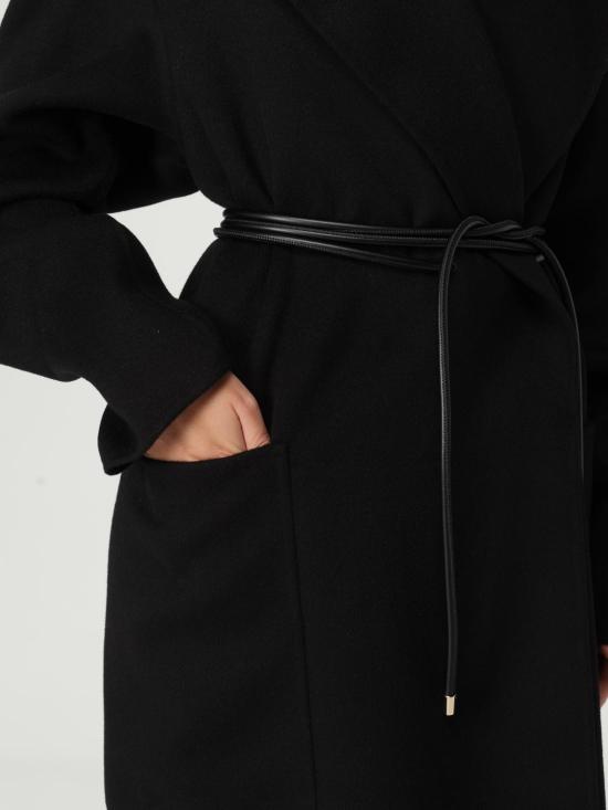 25FW 스포트막스 ABATE 아바테 버진울 코트  2522016031600 013 Black - SPORTMAX