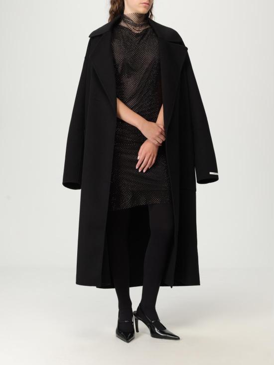 25FW 스포트막스 ABATE 아바테 버진울 코트  2522016031600 013 Black - SPORTMAX