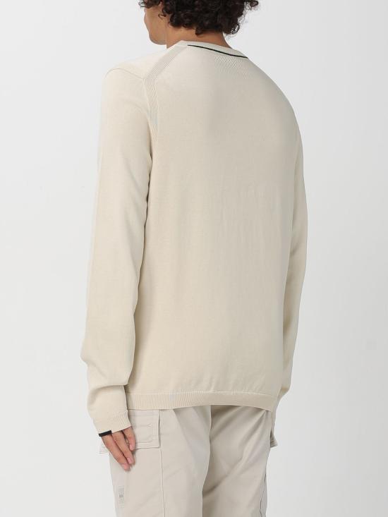 25FW 보스 스웨터 50541940 131 Yellow Cream - BOSS