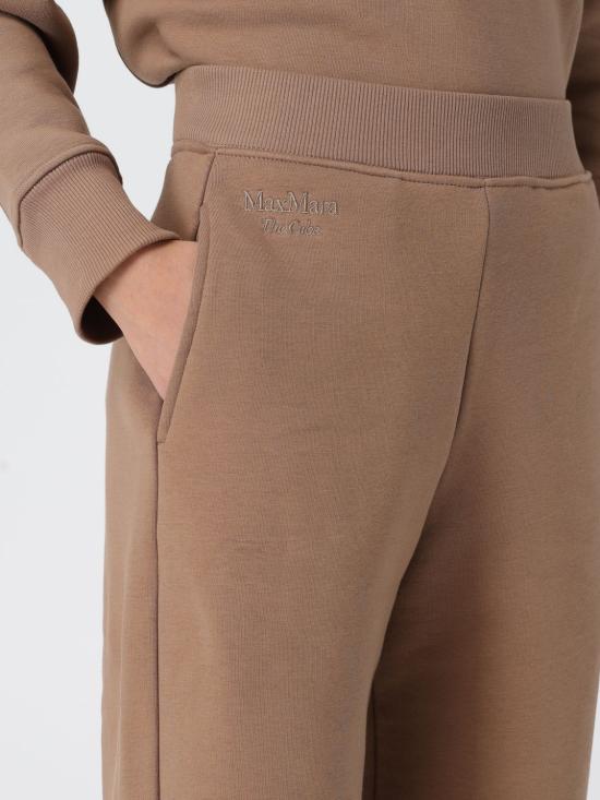 25FW 에스막스마라 POMPEO 폼퍼 코튼 블랜드 저지 스웨트 팬츠 POMPEO 폼퍼 코튼 블랜드 저지 스웨트  2529786033600 002 Biscuit - 'S MAX MARA