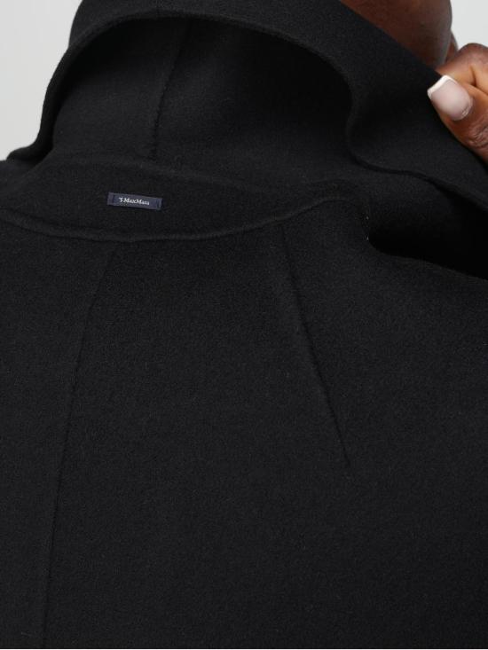 25FW 에스막스마라 메시 코트 2529016061600 013 Black - 'S MAX MARA