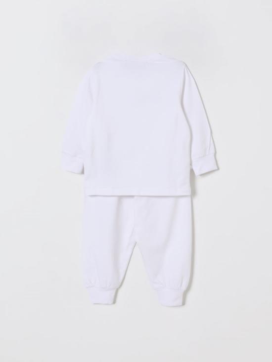 25FW [키즈] 디스퀘어드2 오버롤 DQ2692D008J DQ100 White - DSQUARED2