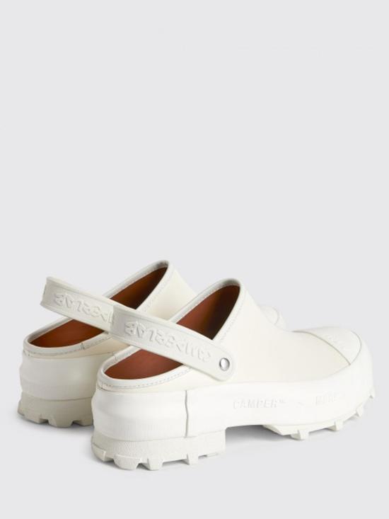 25FW 캠퍼 뮬/슬리퍼 K100767 003 TRAKTORI 0 White - CAMPER