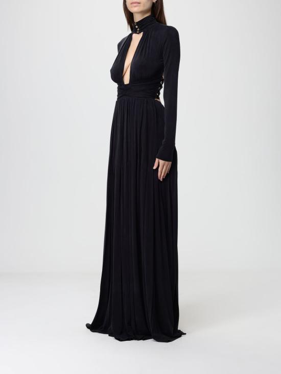 25FW 엘리자베타프랜치 롱 원피스 ABR16 110 Black - ELISABETTA FRANCHI