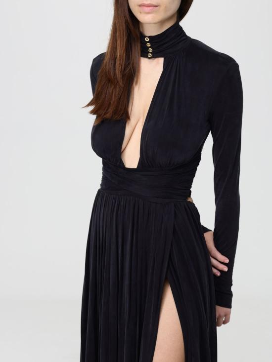 25FW 엘리자베타프랜치 롱 원피스 ABR16 110 Black - ELISABETTA FRANCHI