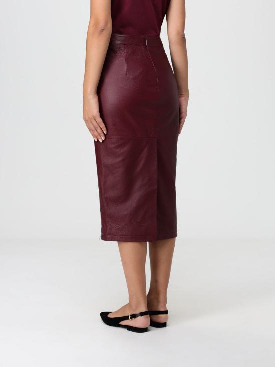 25FW 알마니 스커트 XW001239AF16212 UA343 Burgundy - ARMANI