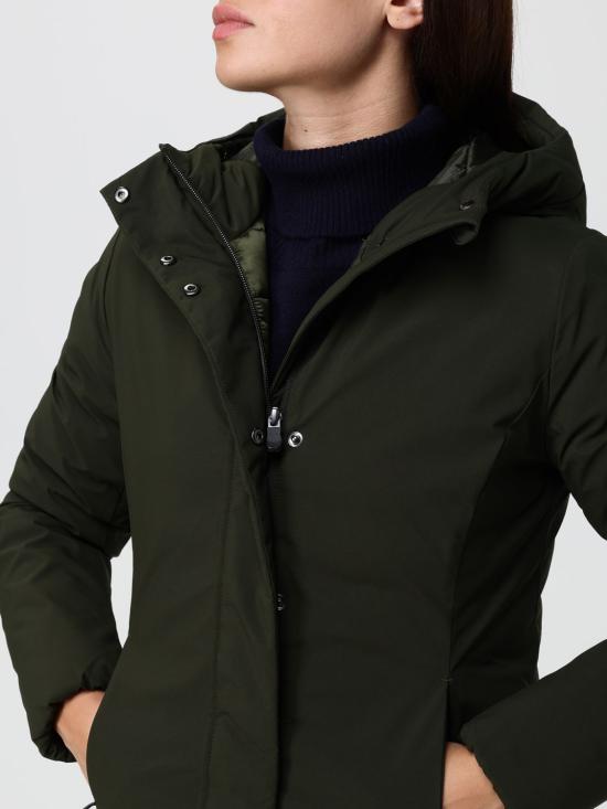 25FW 세이브더덕 코트 D45430WMATT21 50071 Green - SAVE THE DUCK