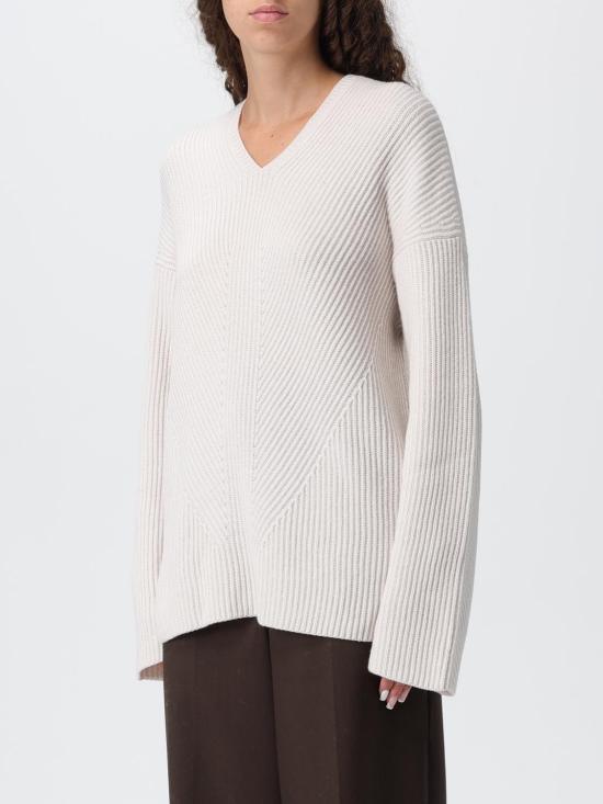 25FW 에스막스마라 스웨터 2529366031600 001 White - 'S MAX MARA