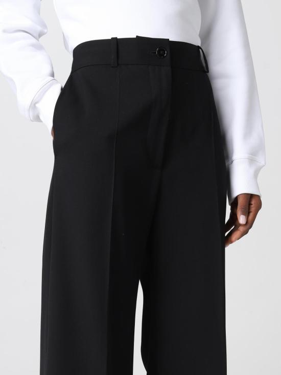 25FW 파투 스트레치 와이드 스트레이트 팬츠 TR0020103 999B Black - PATOU