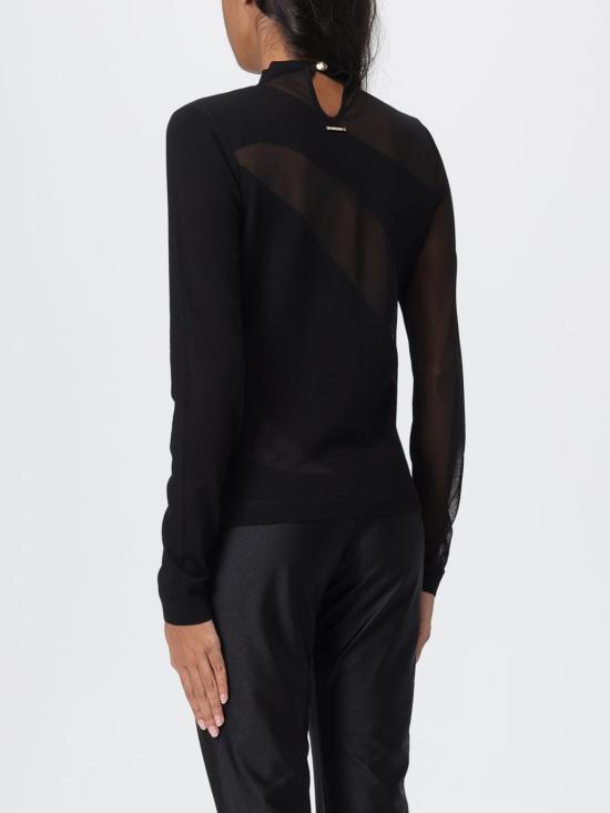 25FW 저스트까발리 터틀넥 79PAFM20CMH59 899 Black - JUST CAVALLI