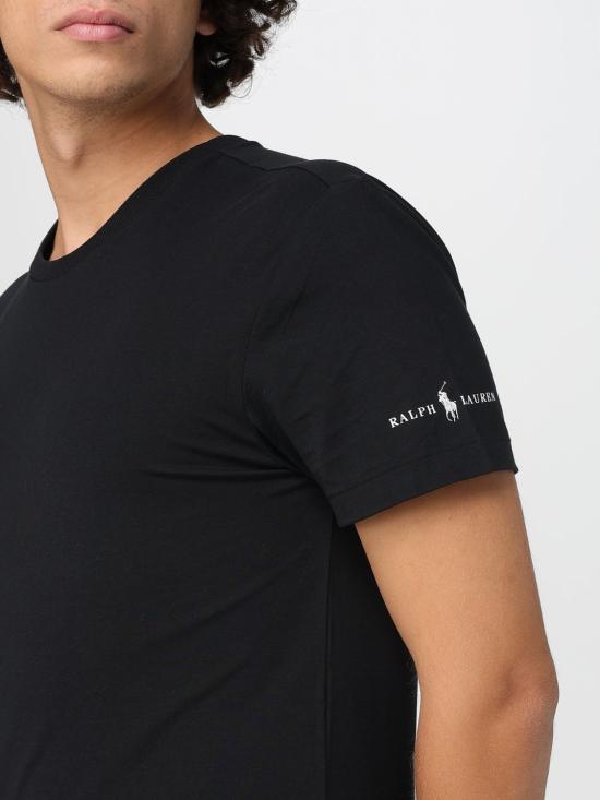 25FW 폴로 랄프로렌 반팔 티셔츠 714965508 001 Black - POLO RALPH LAUREN