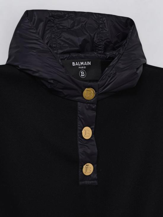 25FW [키즈] 발망 캐주얼 자켓 BX2B93E0169 930OR Black - BALMAIN