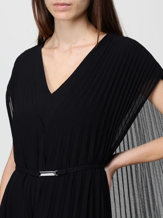 25FW 보스 롱 원피스 50548050 001 Black - BOSS