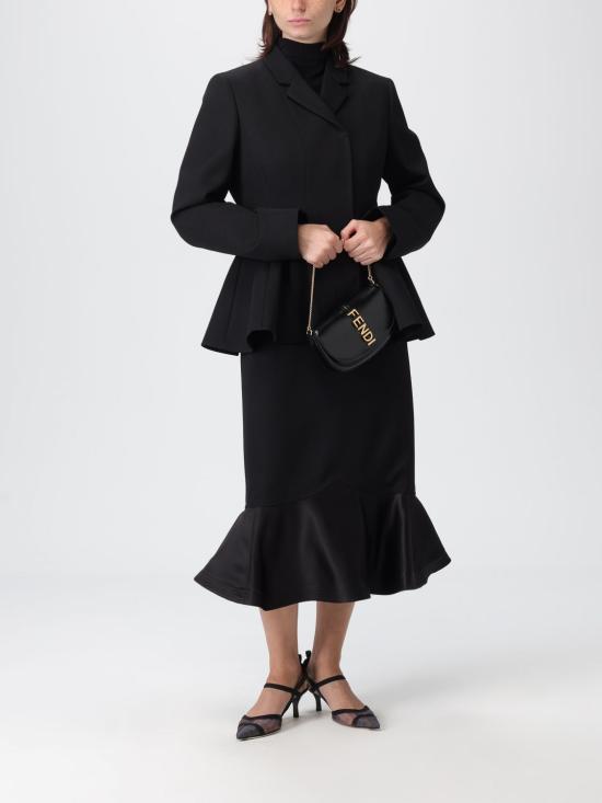 25FW 펜디 민소매 티셔츠 FS9740AVFE F0GME Black - FENDI