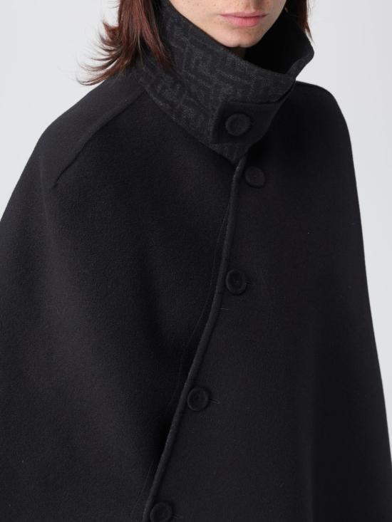 25FW 펜디 코트 FF6144A5HD F1FL8 Black - FENDI