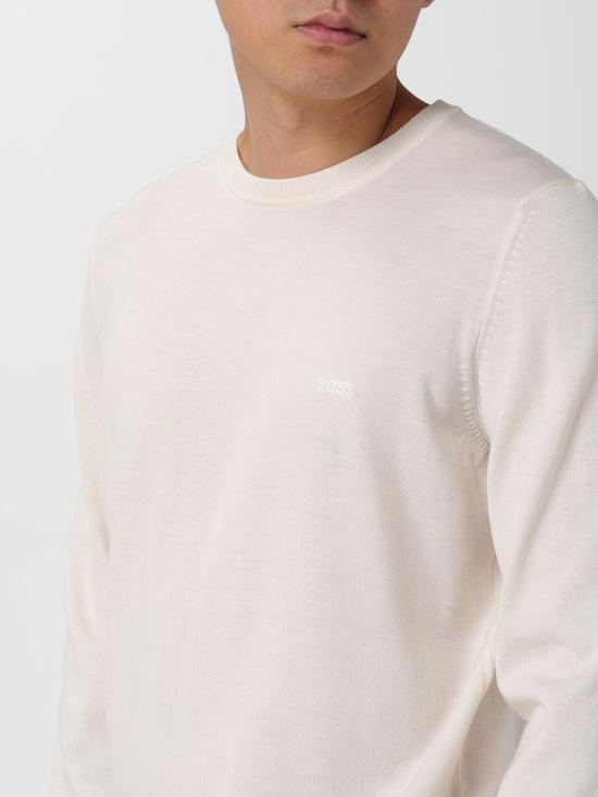 25FW 보스 스웨터 50476364 131 White - BOSS