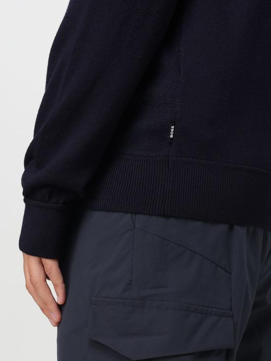 25FW 보스 스웨터 50543153 404 Blue - BOSS