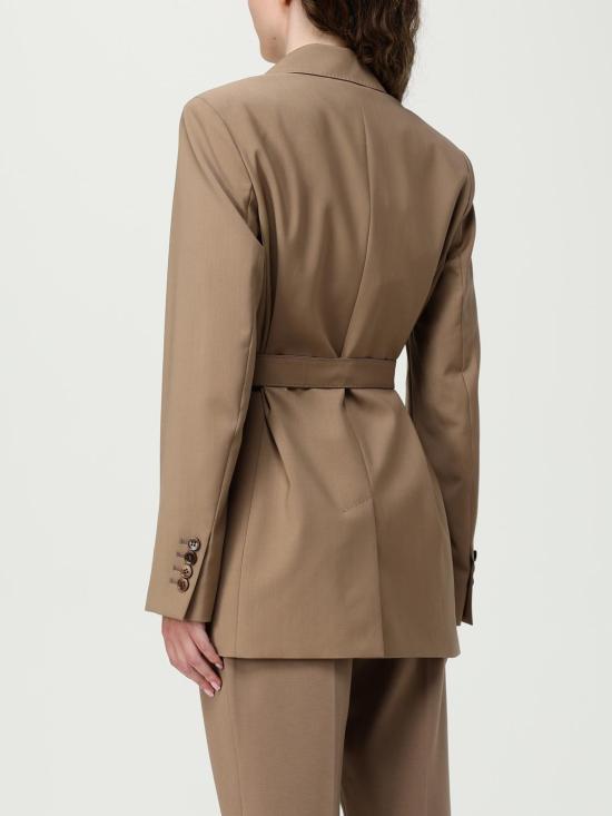 25FW 막스마라 탈렌토 드레이프 블레이저 2521046101600 010 Brown - MAX MARA
