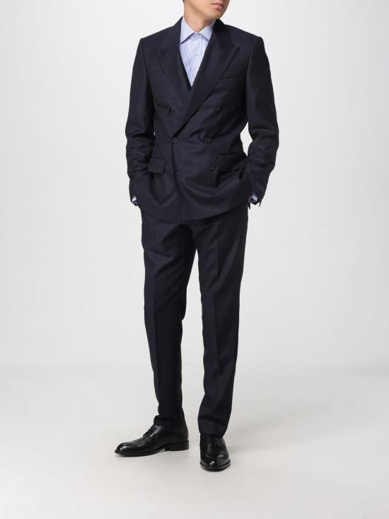 25FW 보스 수트 세트 50549202 408 Blue - BOSS