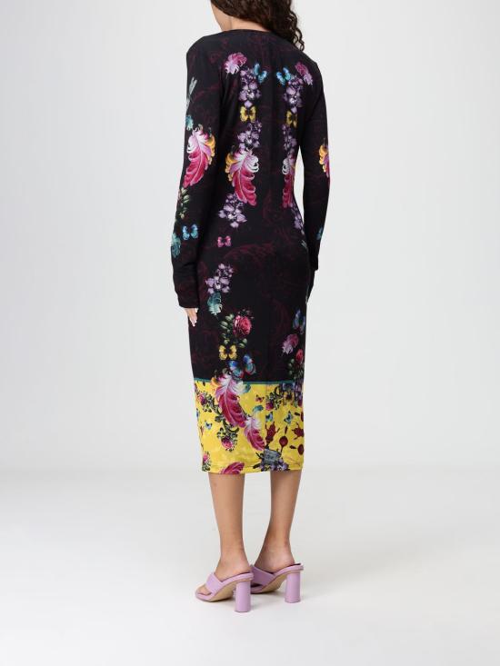 25FW 베르사체 롱 원피스 79HAO9P0JS491 U39 Multicolor - VERSACE