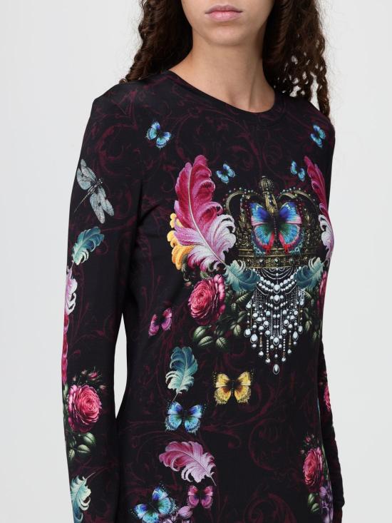 25FW 베르사체 롱 원피스 79HAO9P0JS491 U39 Multicolor - VERSACE