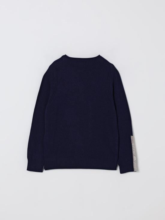 25FW [키즈] 엠포리오 아르마니 풀오버 EB000647AF17340 UB130 Navy - EMPORIO ARMANI