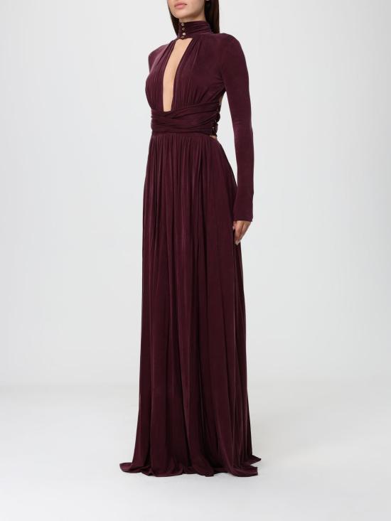 25FW 엘리자베타프랜치 롱 원피스 ABR16 EA4 Wine - ELISABETTA FRANCHI