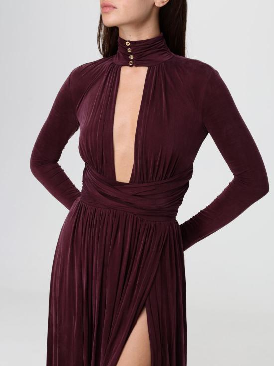 25FW 엘리자베타프랜치 롱 원피스 ABR16 EA4 Wine - ELISABETTA FRANCHI