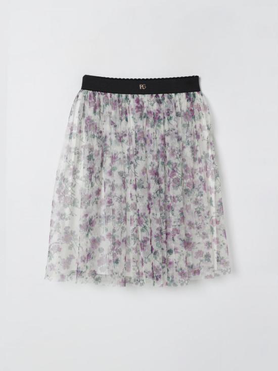 25FW [키즈] 돌체앤가바나 스커트 L55I74ISMKP HK5RH Violet