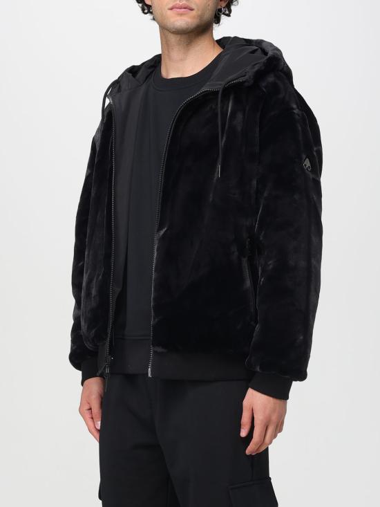 25FW 무스너클 롤랜드 리버시블 버니 자켓 M35MS623 292 Black - MOOSE KNUCKLES