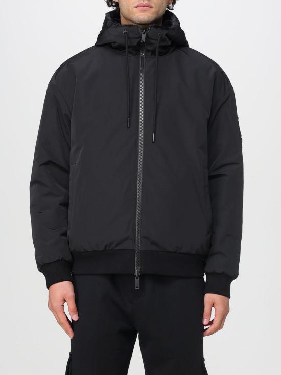 25FW 무스너클 롤랜드 리버시블 버니 자켓 M35MS623 292 Black