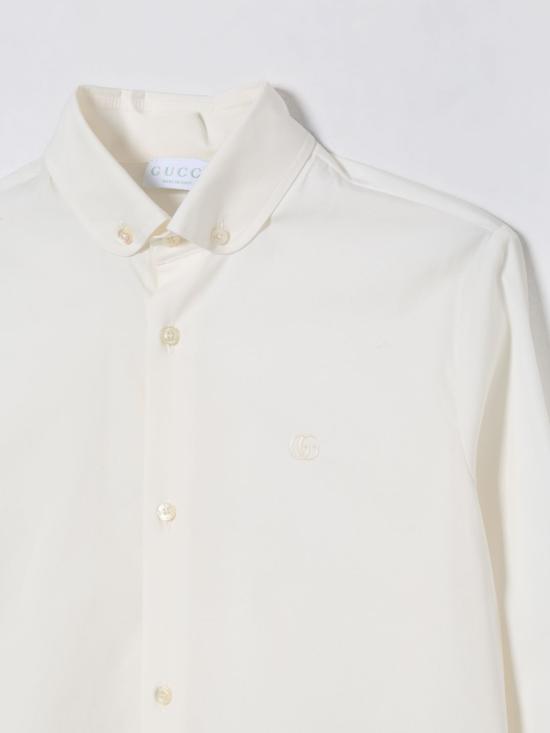 25FW [키즈] 구찌 셔츠 834592XWA5G 9072 White - GUCCI
