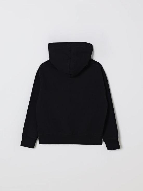 25FW [키즈] 팜앤젤스 풀오버 PBBB012F25FLE005 1016 Black - PALM ANGELS