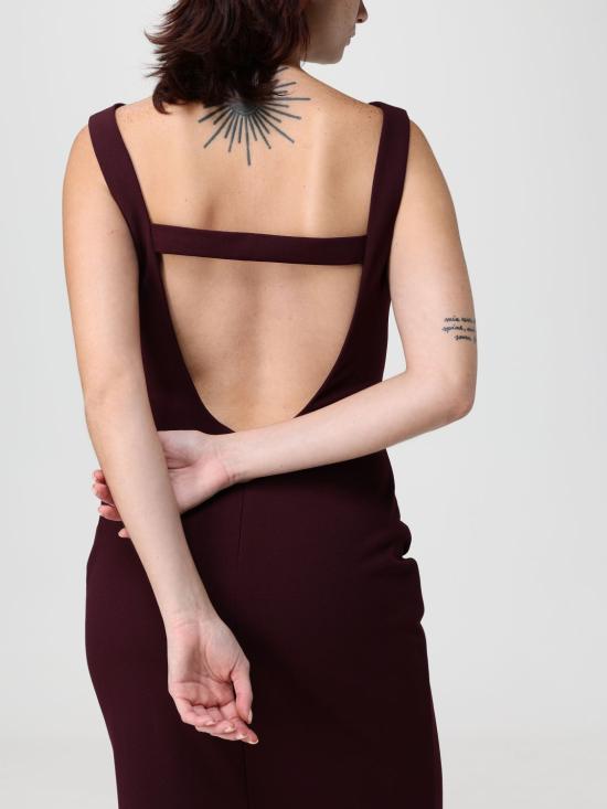 25FW 솔러스런던 롱 원피스 OS45002 RAISIN Burgundy - SOLACE LONDON