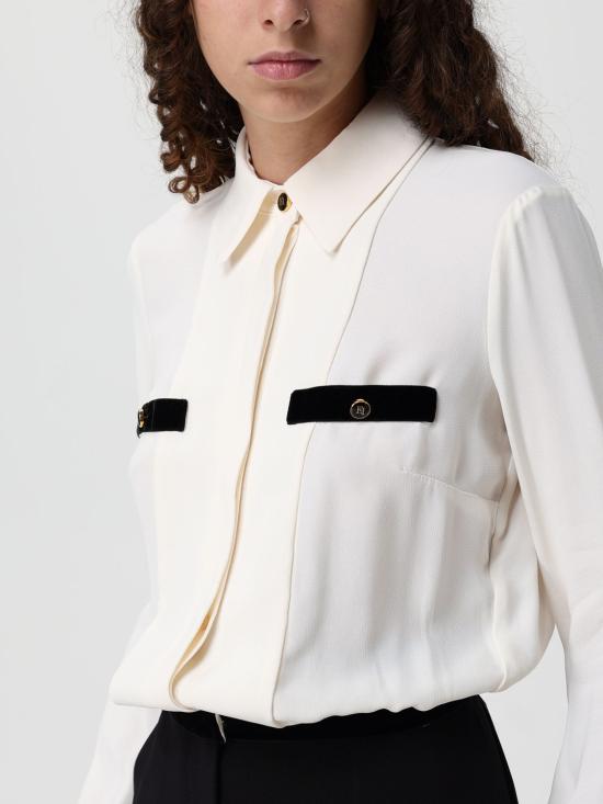 25FW 엘리자베타프랜치 블라우스 CA131 EF1 Milk - ELISABETTA FRANCHI