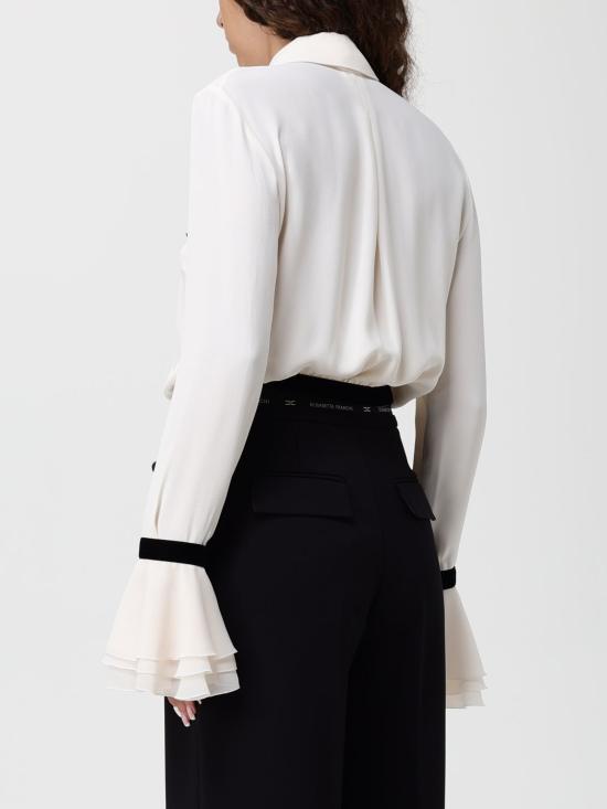 25FW 엘리자베타프랜치 블라우스 CA131 EF1 Milk - ELISABETTA FRANCHI
