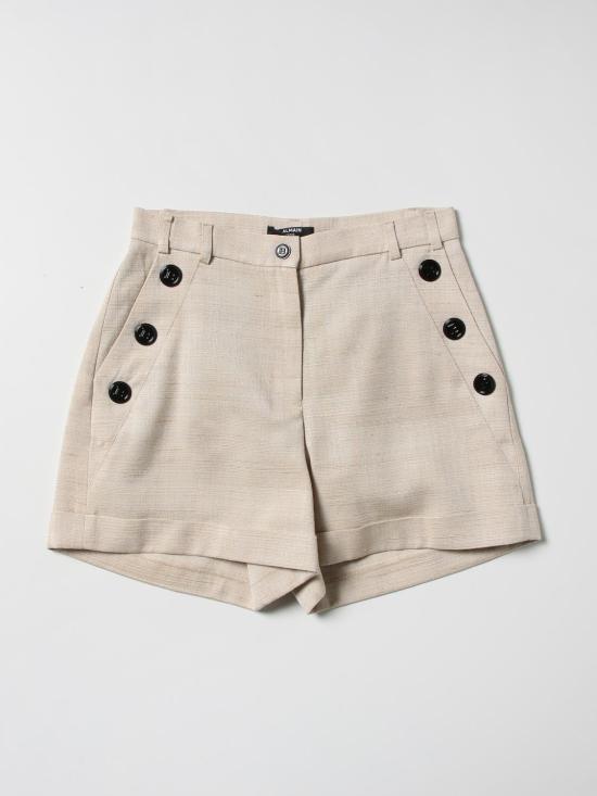 25FW [키즈] 발망 쇼츠/버뮤다 6Q6199I0038 110 Beige