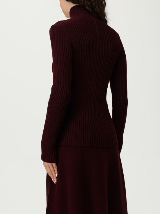 25FW 막스마라 ARAL 아랄 립 터틀넥 2521366293600 012 Burgundy - MAX MARA