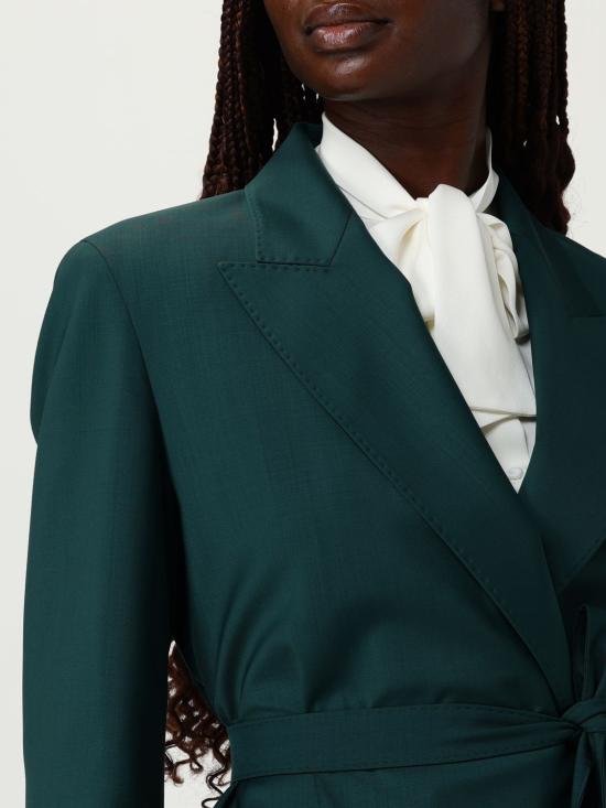 25FW 막스마라 탈렌토 드레이프 블레이저 2521046101600 007 Green - MAX MARA